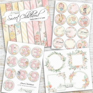 Sweet Childhood KWADRAT zestaw powiększony