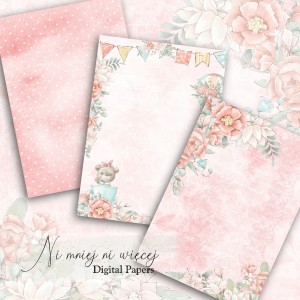 Sweet Childhood A4 papiery do druku 