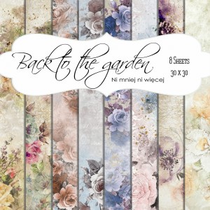 Back to the garden KWADRAT papiery do druku 