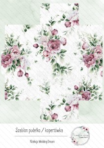 Wedding Dream szablon kopertówka A1