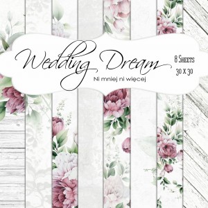 Wedding Dream KWADRAT papiery do druku