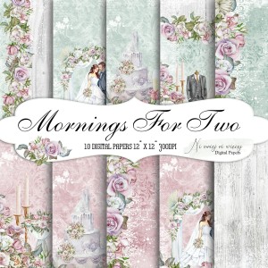 Mornings For Two KWADRAT papiery do druku