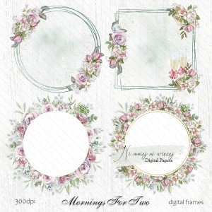 Mornings For Two wianki i ramki do druku