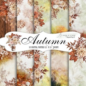 Autumn KWADRAT papiery do druku