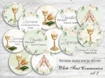 White First Communion digi stemple set2