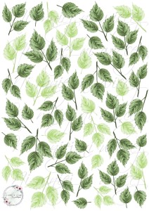 Arkusz do druku Liście 4