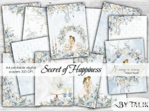 Secret of Happines 1 A4 papiery do druku